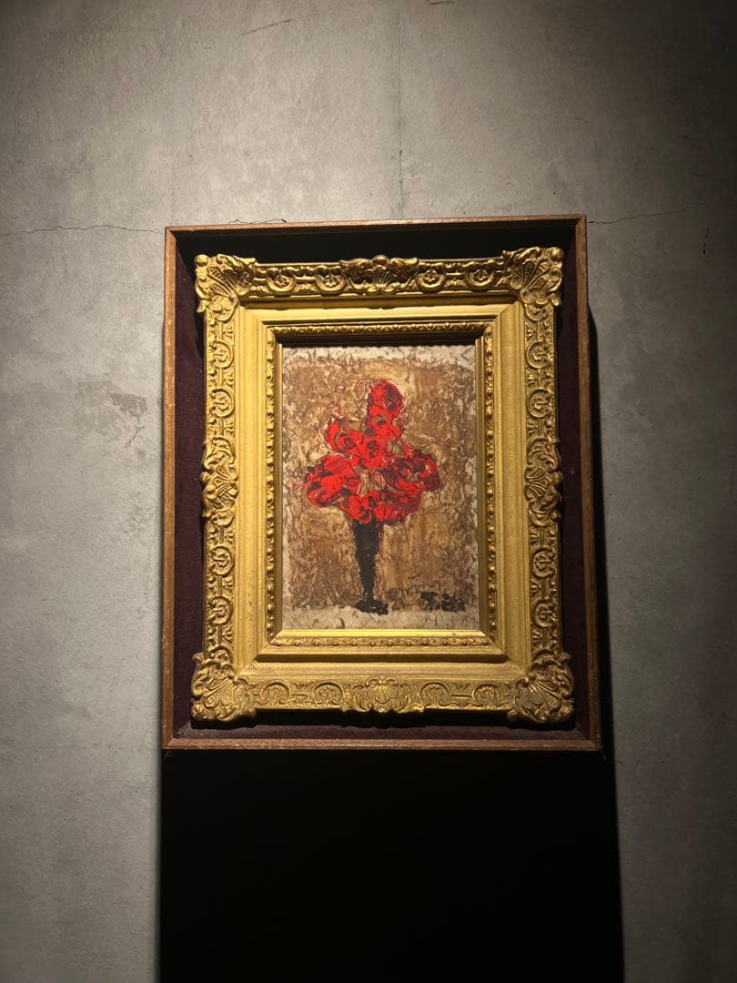 陶板 抽象ART vintage item