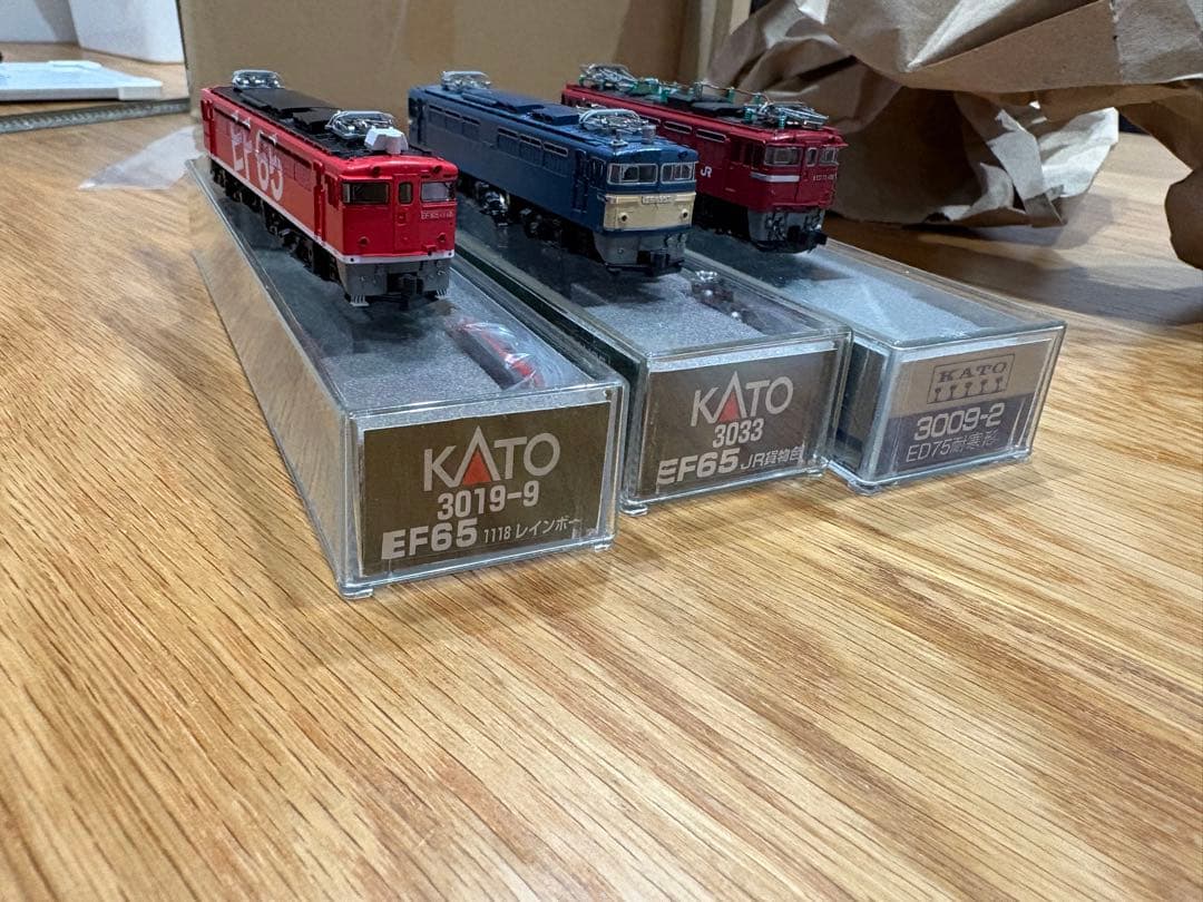 KATO EF65 ED75 EF65レインボー　機関車　Nゲージ　まとめ売り