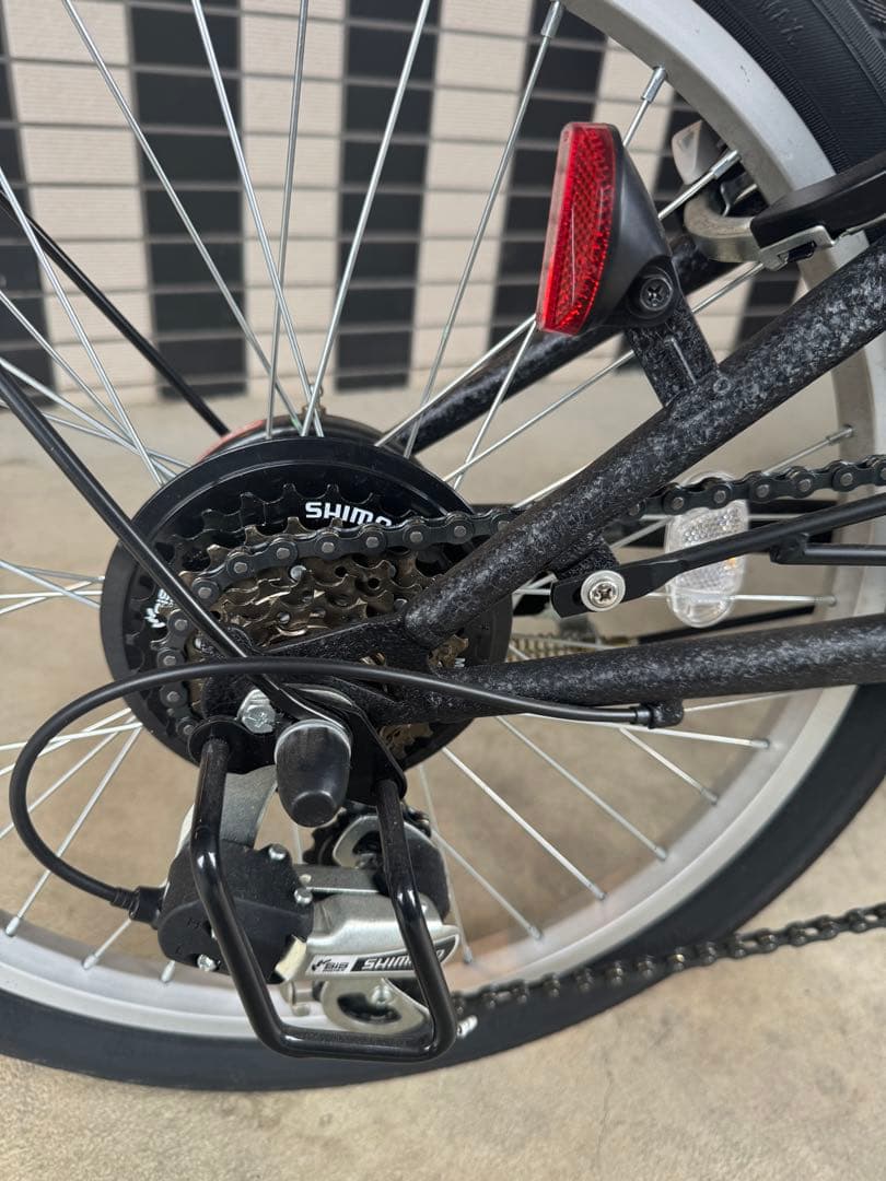 【埼玉県川越駅周辺　引き取り限定】JEEP折り畳み自転車 20インチ 6段変速