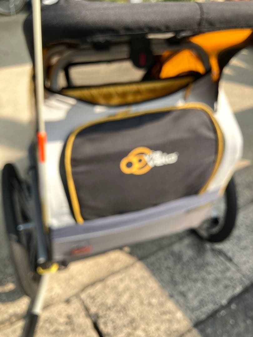 引き取り限定　Via Velo（ヴィア・ヴェロ）自転車用チャイルドトレーラー