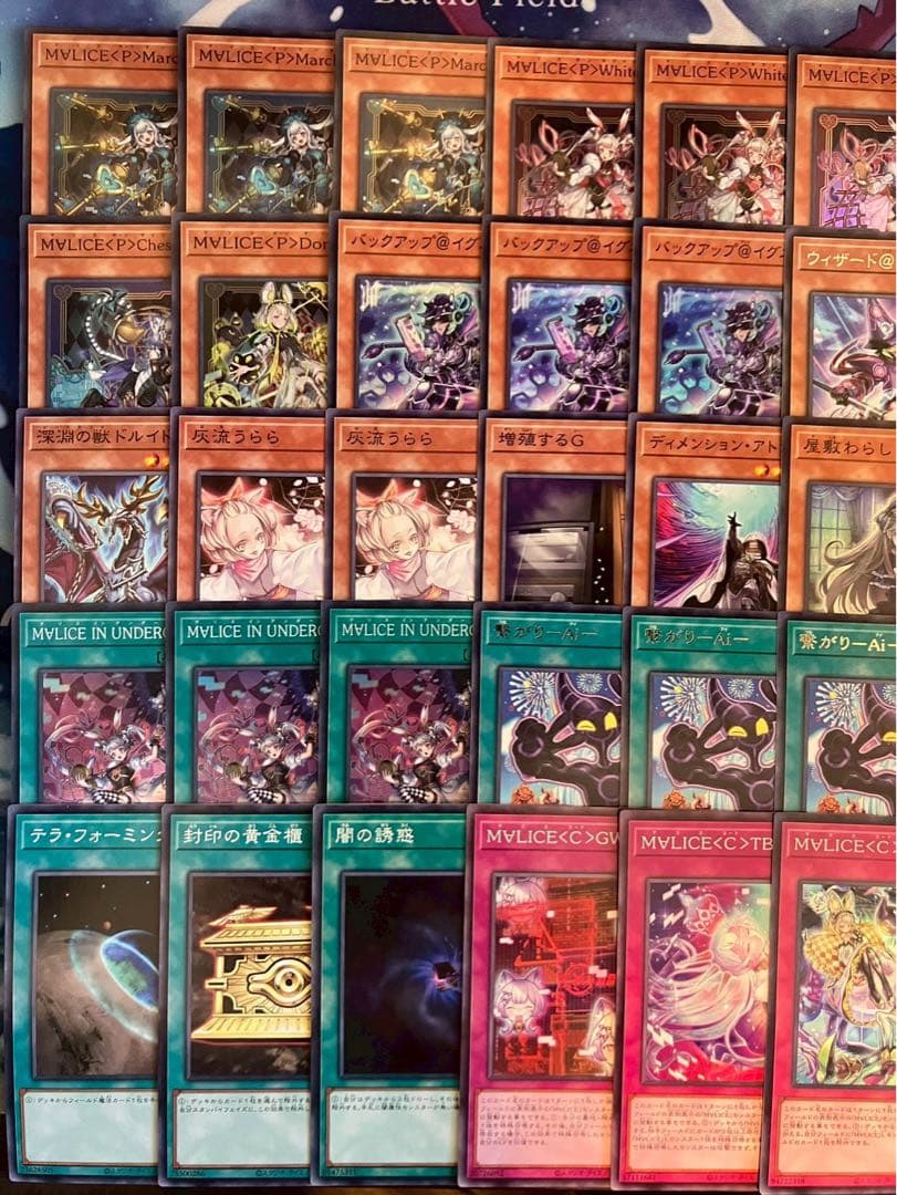 フォロワー様5%オフ　大会構築　MALICEデッキ　①
