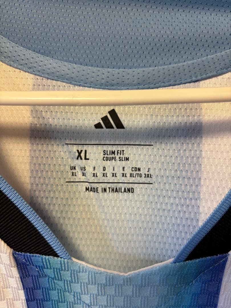 【新品】アルゼンチン代表 2026 ホーム オーセンティック XL選手仕様