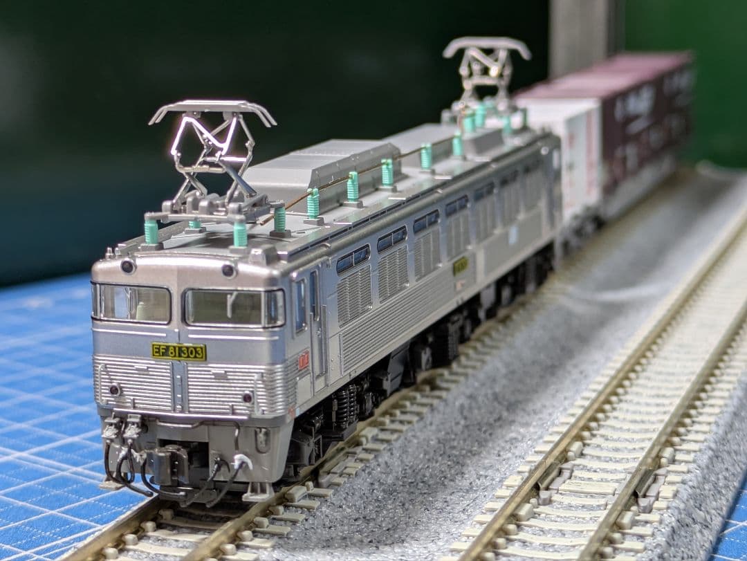3067-3 EF81 300 JR貨物更新車（銀）KATO 加工品