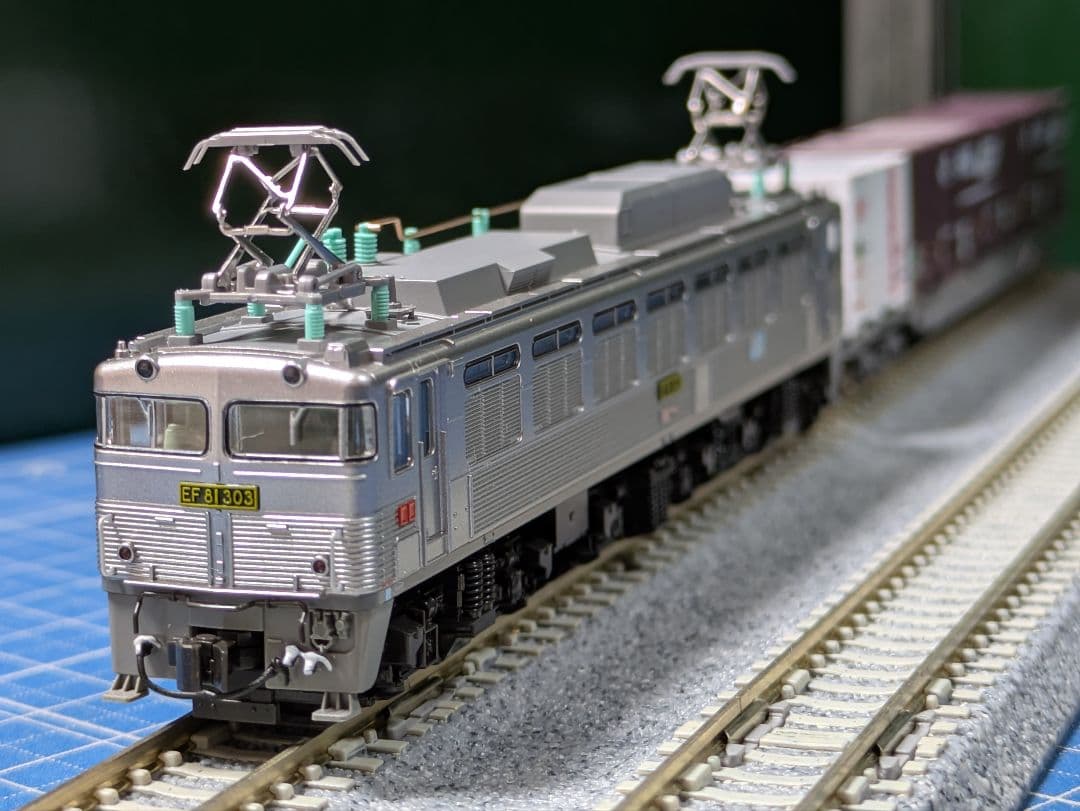 3067-3 EF81 300 JR貨物更新車（銀）KATO 加工品