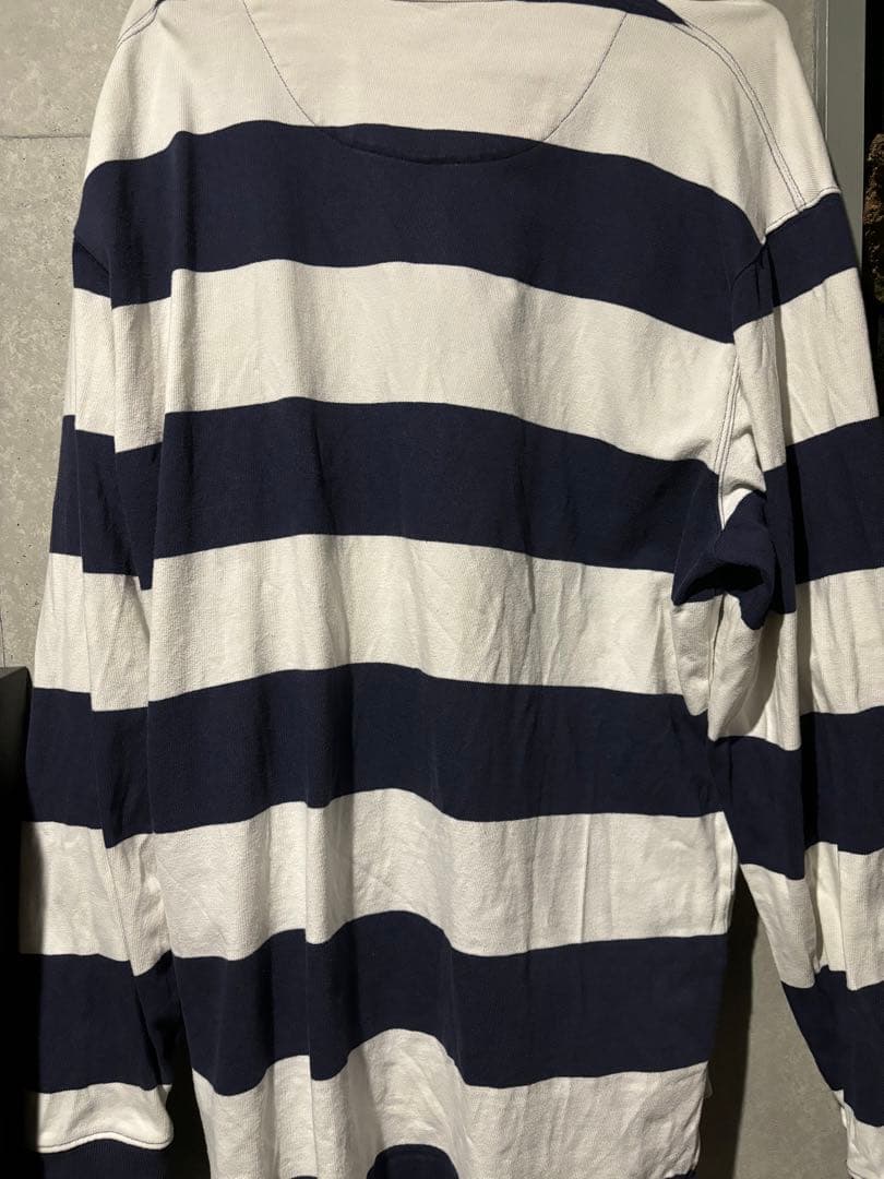 Polo by Ralph Lauren ラガーシャツ XL ネイビーとホワイト
