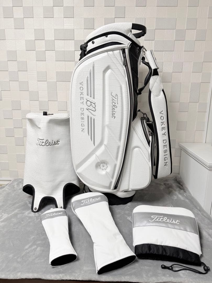 数量限定モデルTitleist タイトリストボーケイデザイン キャディバッグ