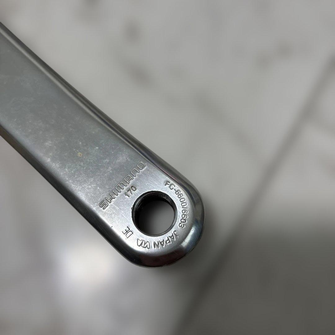 SHIMANO ULTEGRA FC-6600/6603 クランク トリプル希少