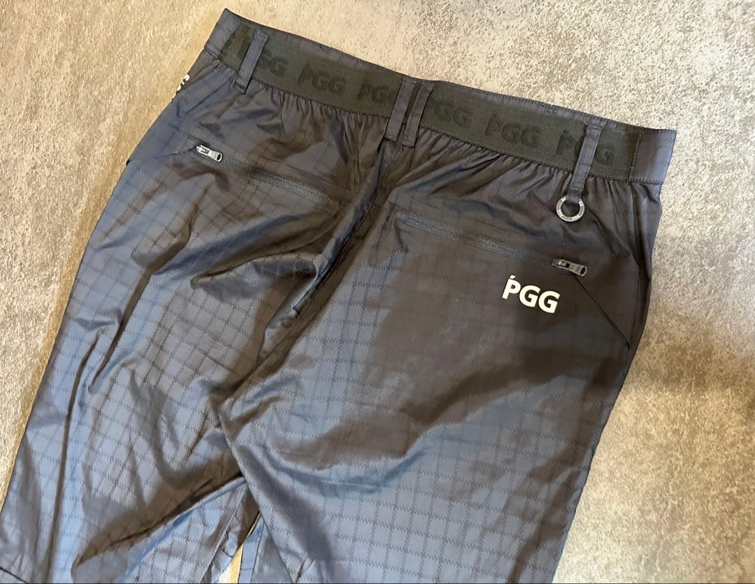 PGG パンツ　メンズ　サイズ６　ネイビー　春夏秋　薄手
