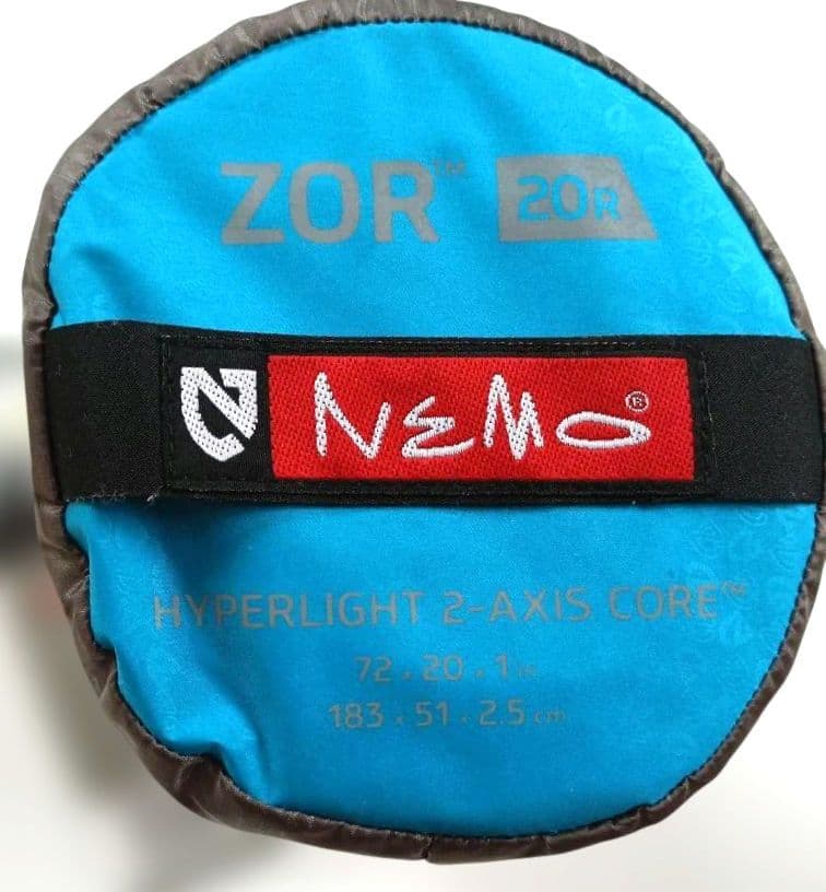 未使用 NEMO ZOR20R エアマット 軽量 コンパクト登山　車中泊