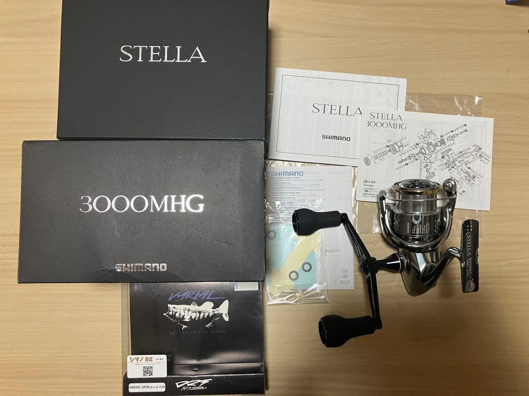[美品] 18 ステラ　3000MHG DRT VARIAL SPIN110付き