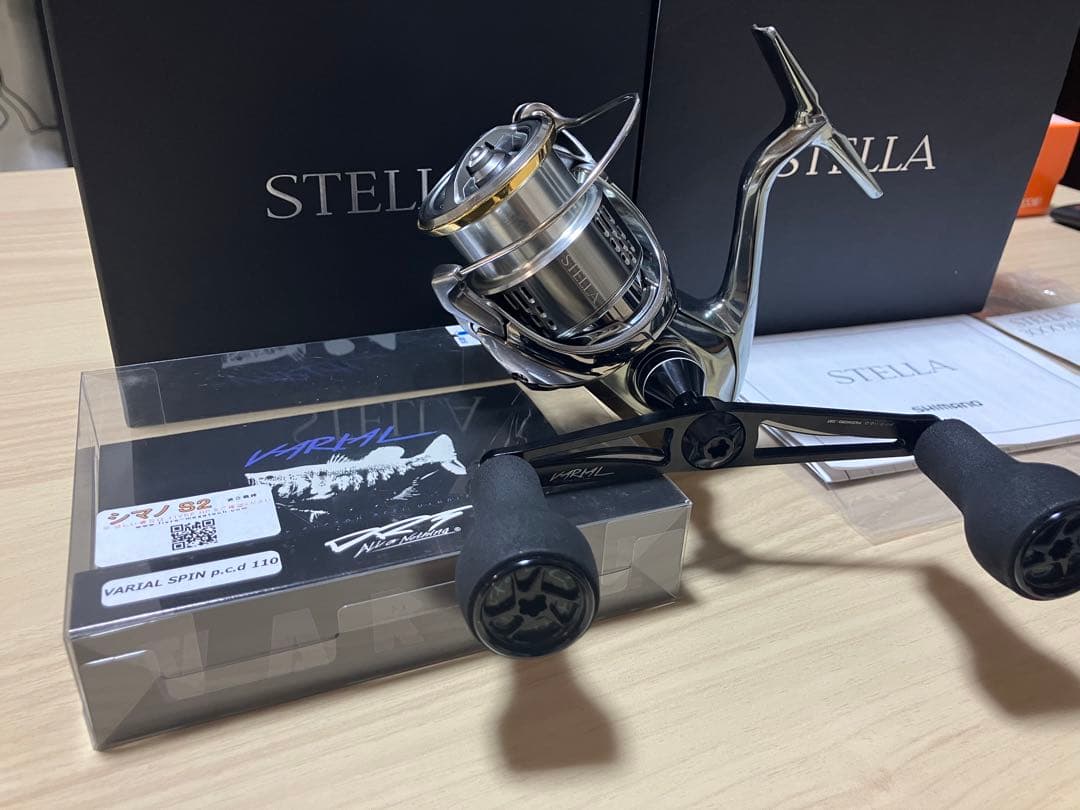 [美品] 18 ステラ　3000MHG DRT VARIAL SPIN110付き