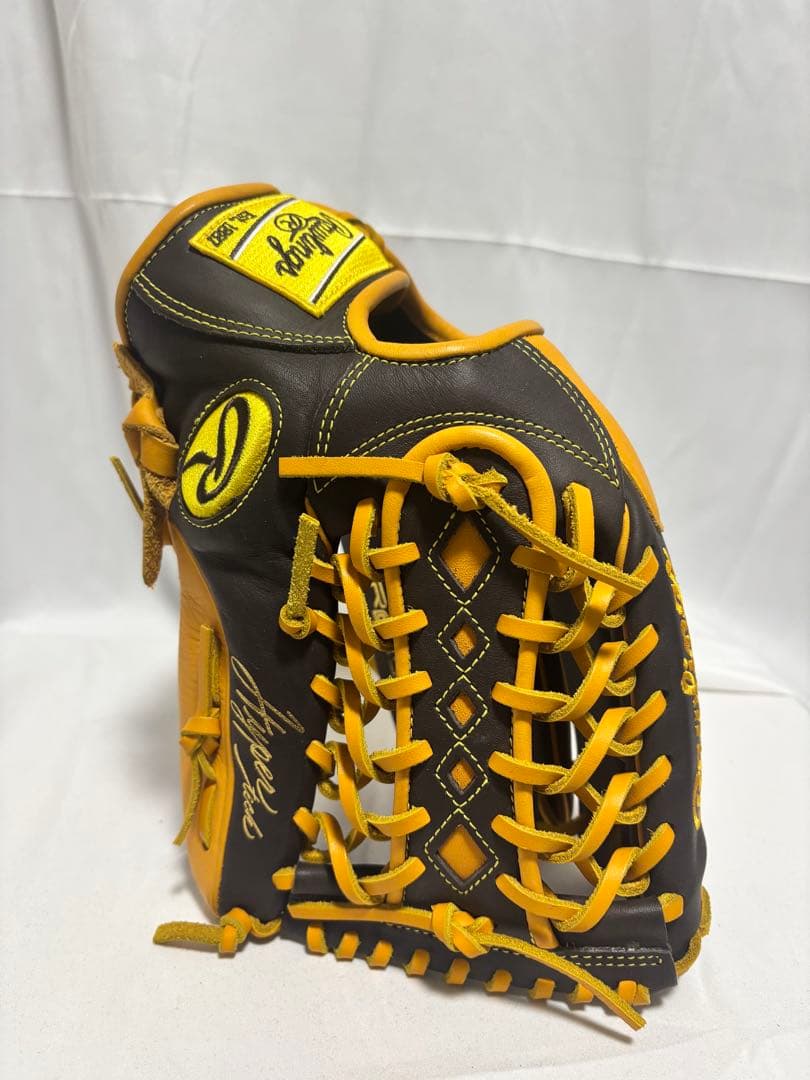 【極美品】Rawlings ローリングス　ハイパーテック　軟式用　　　外野手用