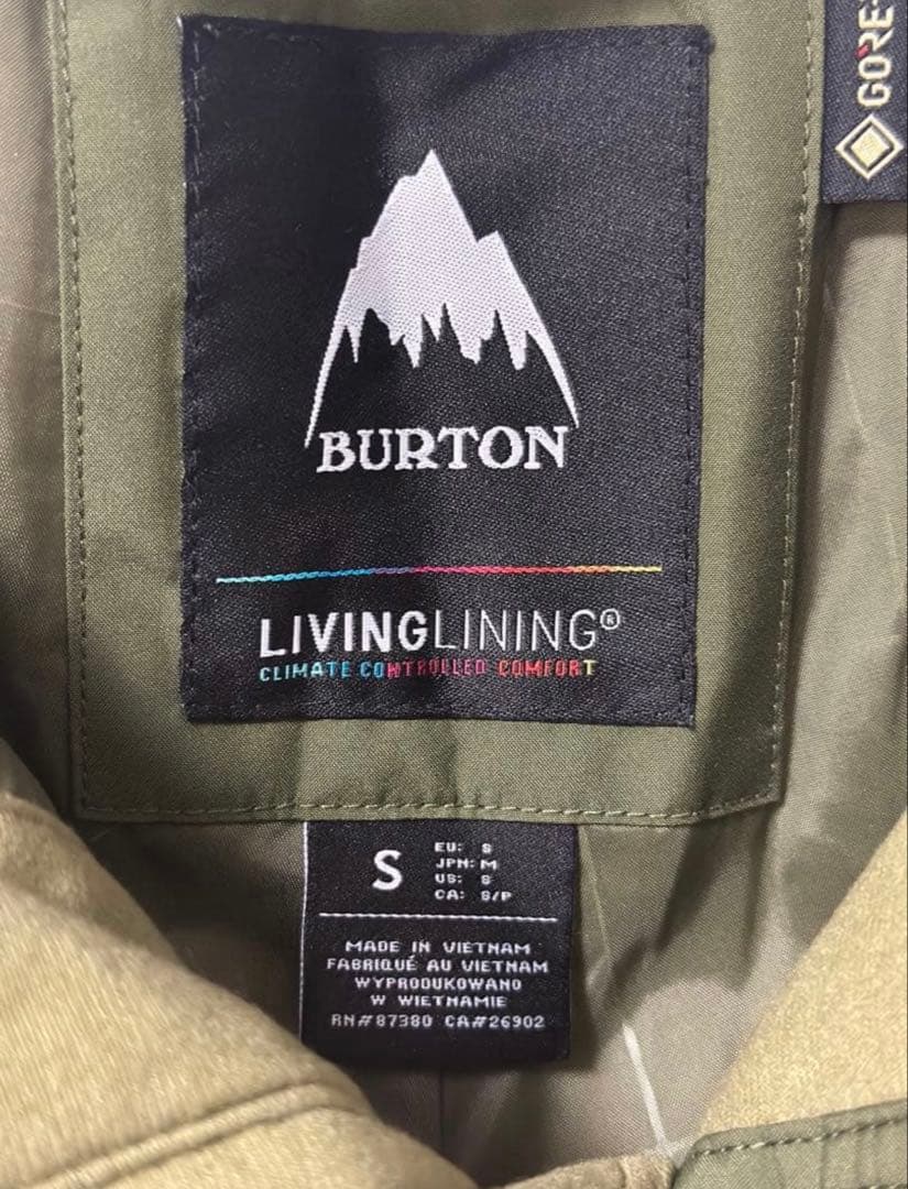 BURTON スノーウェア 4点セット（Sサイズ）