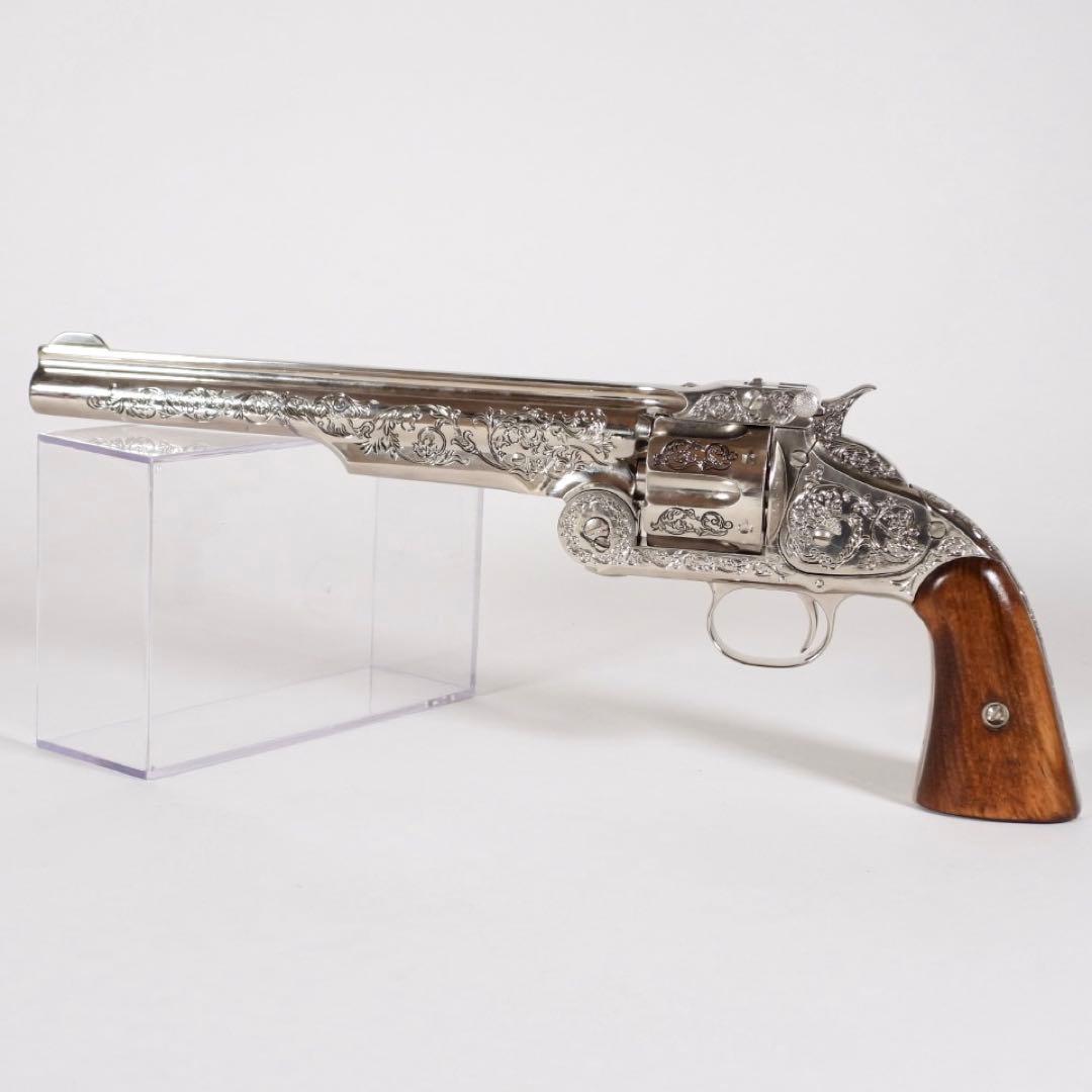 フランクリンミント ワイアットアープ 44リボルバー 装飾銃モデルガン　飾り額付