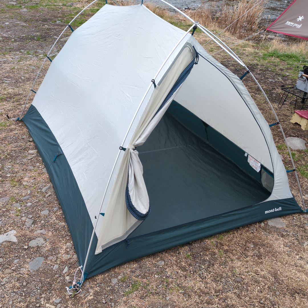 montbellムーンライトテント2型テントマット＋グランドシート付き