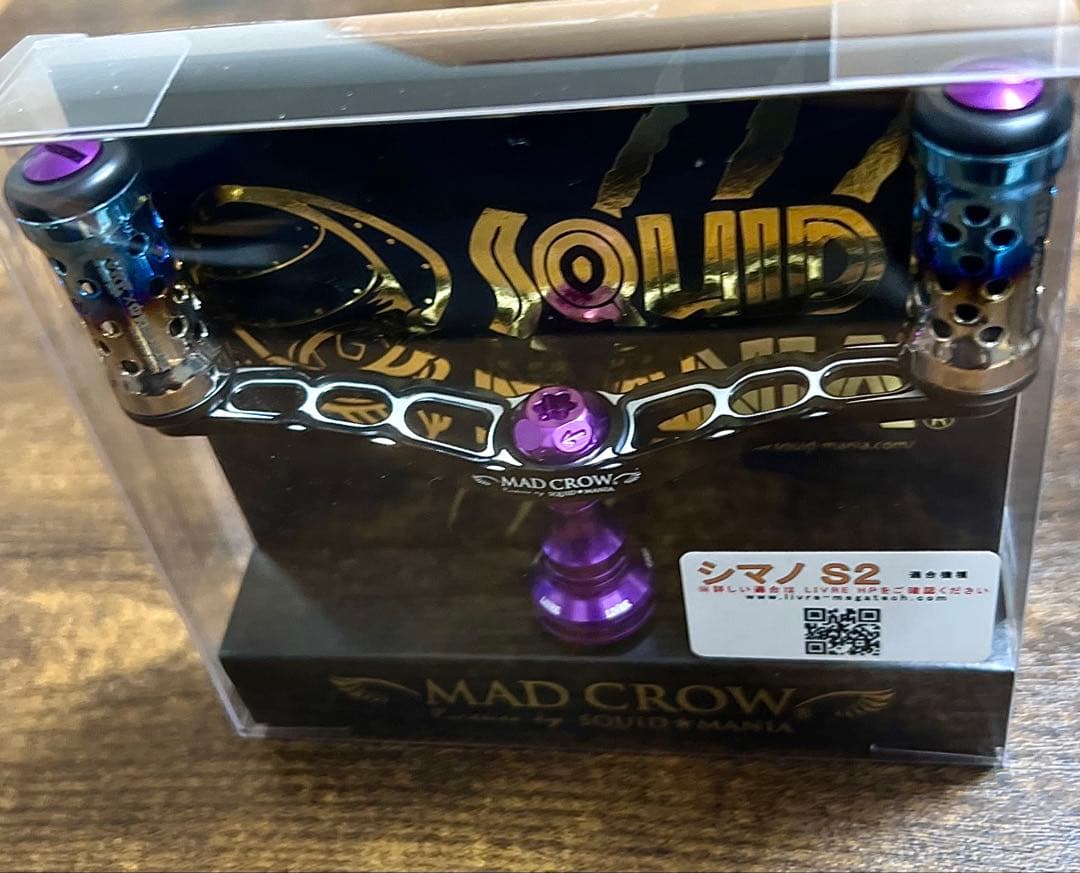 リブレ LIVRE スクイッドマニア MAD CROW wing98 シマノ用