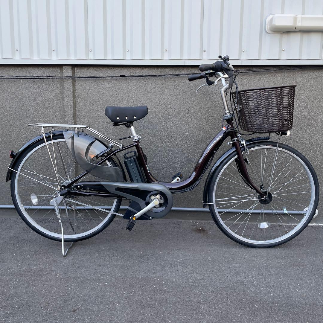 ヤマハ電動アシスト自転車26インチブラウン