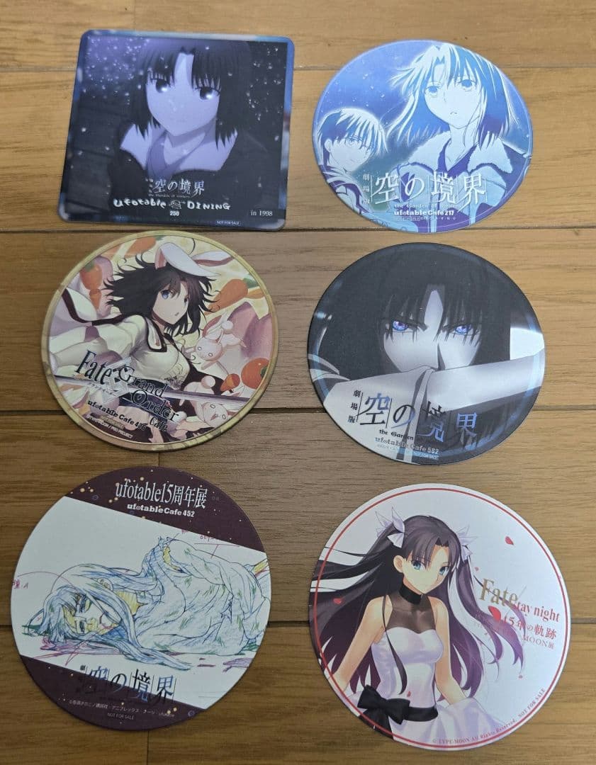 TYPE-MOON 関連 コースター6種セット