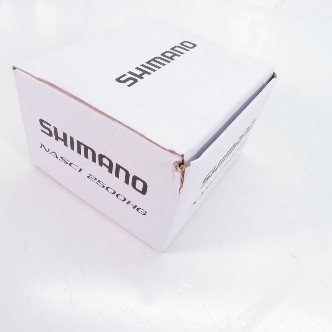 【新品】シマノ(SHIMANO) スピニングリール 21 ナスキー　2500HG