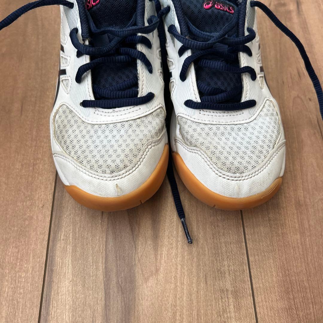ASICS UPCOURT 5 バレーボールシューズ ミズノ膝、肘当て付き