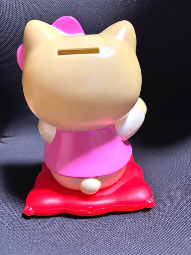 【希少】1999年製 ハローキティ 招き猫 貯金箱 ヴィンテージ レア