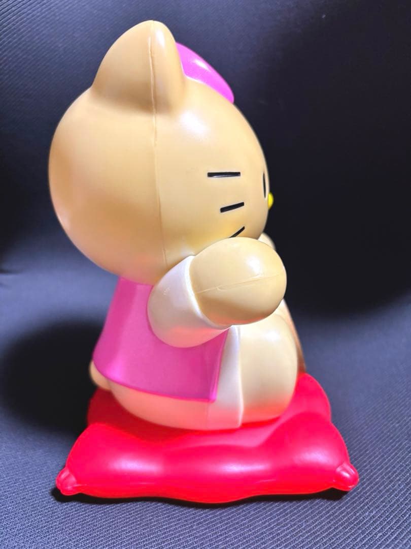 【希少】1999年製 ハローキティ 招き猫 貯金箱 ヴィンテージ レア