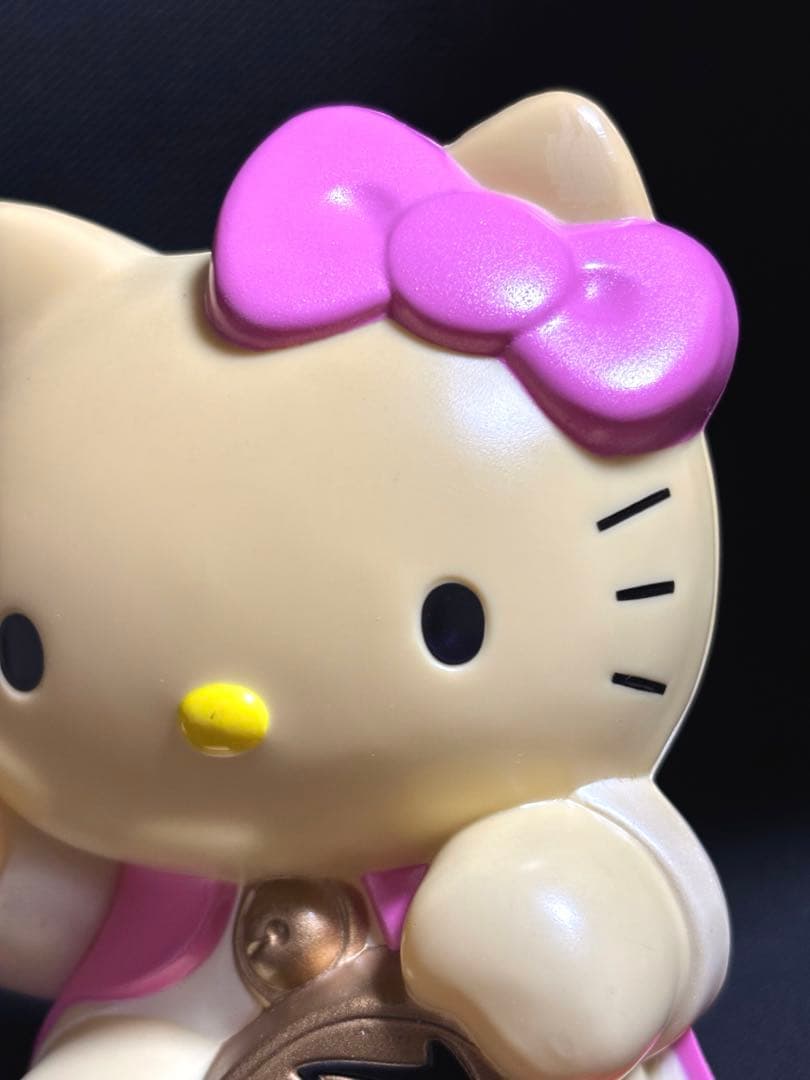 【希少】1999年製 ハローキティ 招き猫 貯金箱 ヴィンテージ レア