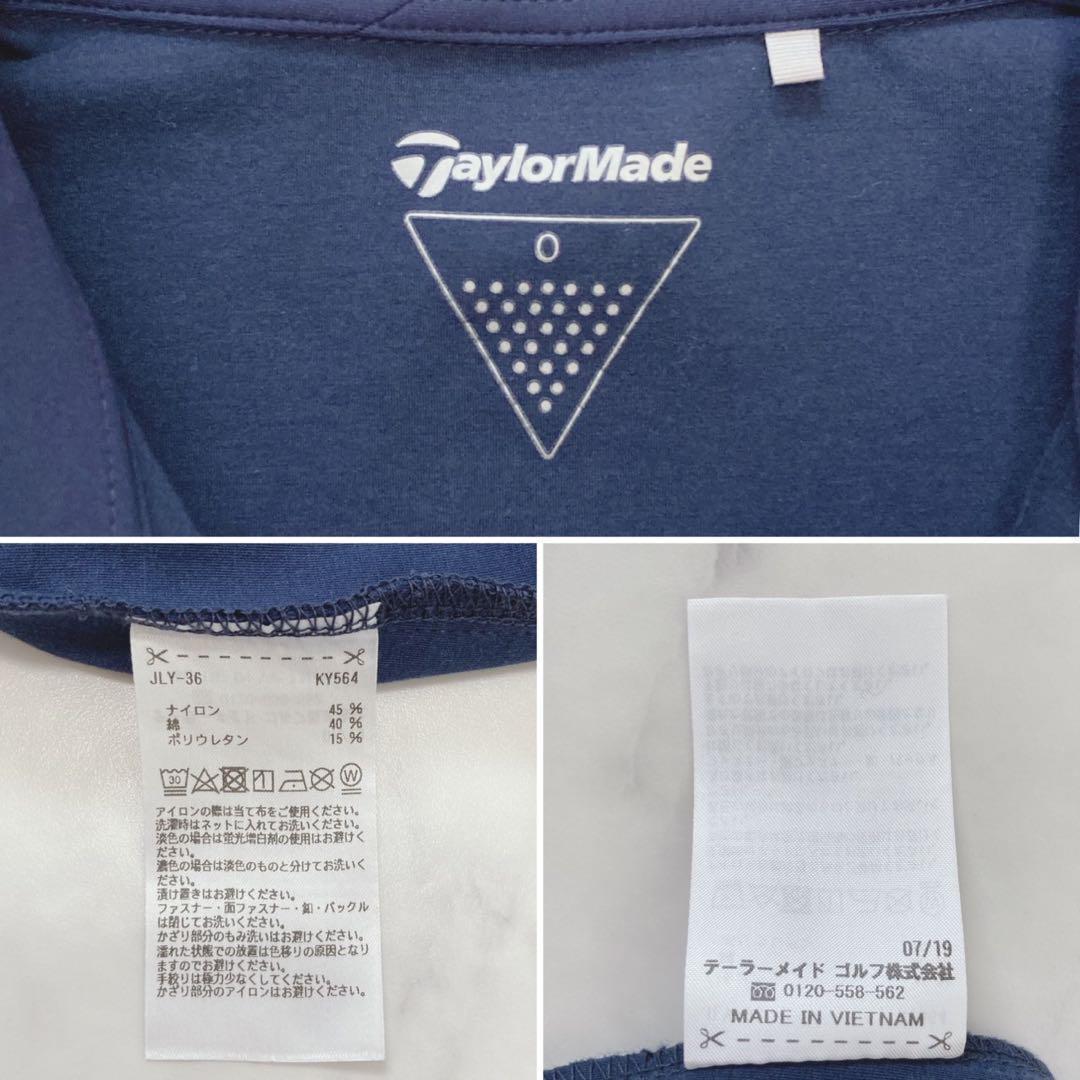 TaylorMade 長袖トップス ハーフボタン 大人綺麗めゴルフウェア