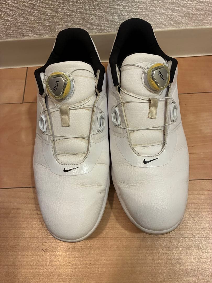 Nike BOAシステム ゴルフシューズ ホワイト