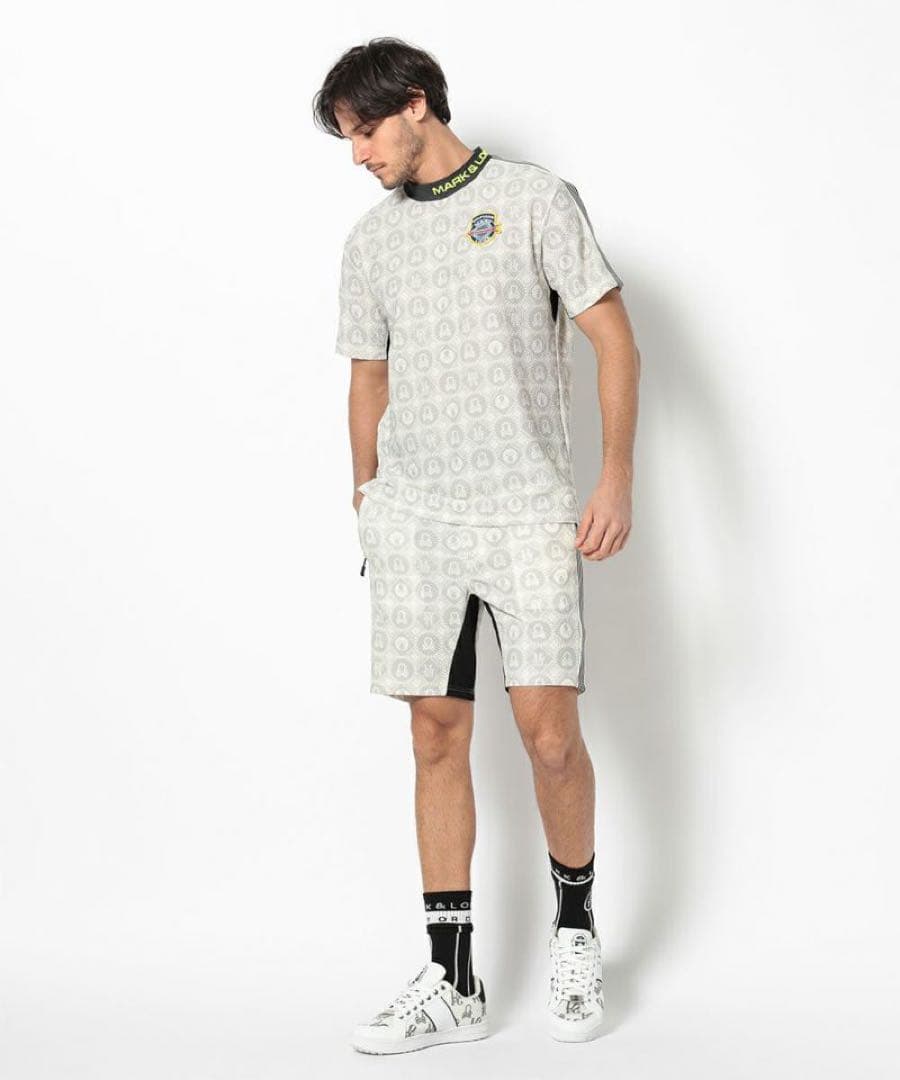 新品 ★ セットアップ MARK&LONA モックネック ショーツ マーク&ロナ