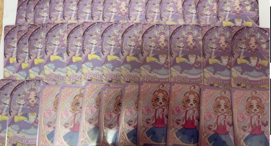 名探偵プリキュアバトンタッチ カードグミ キュアアンサー 明智あんな まとめ売り
