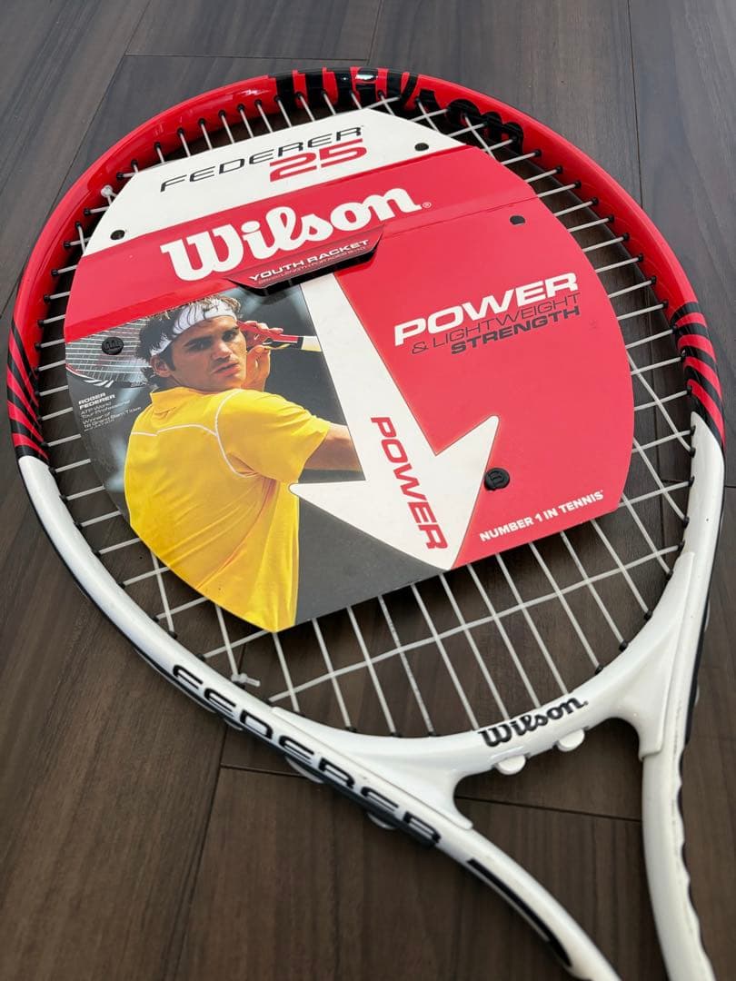 新品Wilson ロジャーフェデラー未使用 テニスラケット FEDERER 25
