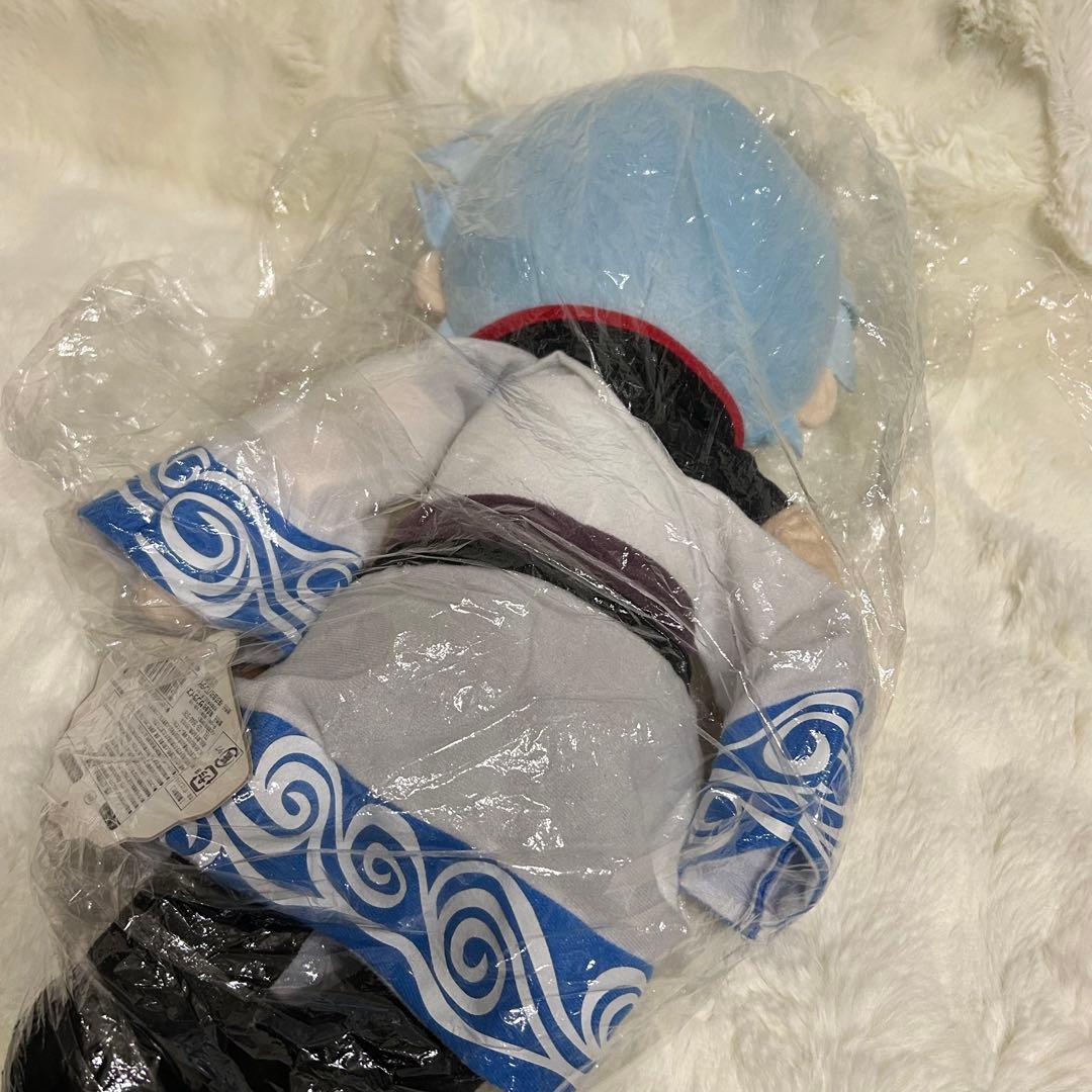 銀魂 坂田銀時 くったりクッション タグ付き