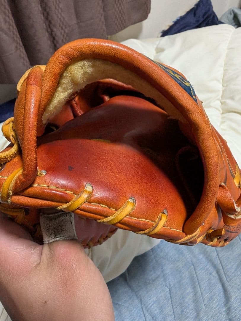 MIZUNO 赤カップ 硬式 ファーストミット 美品 FA