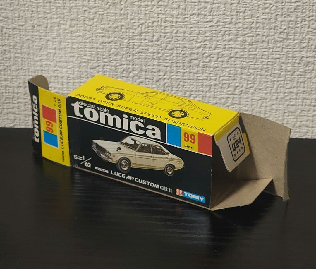 TOMICA　トミカ　マツダ　ルーチェAP　1Eホイール　箱付き