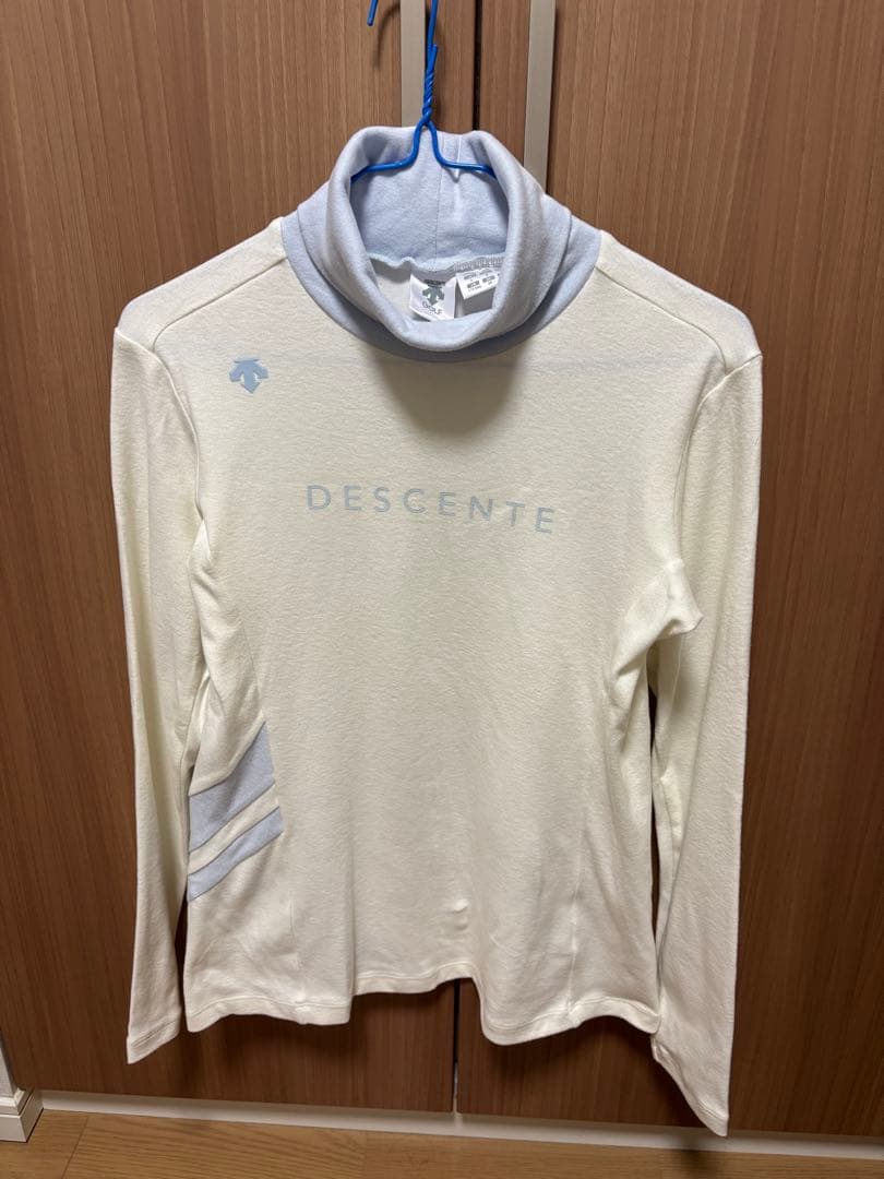 【美品】DESCENTE GOLF デサントゴルフ モックネック 長袖　Lサイズ