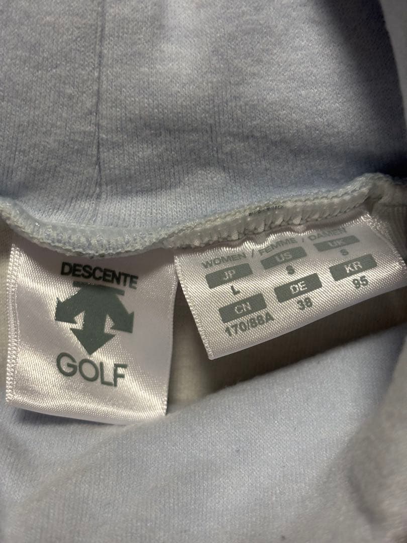【美品】DESCENTE GOLF デサントゴルフ モックネック 長袖　Lサイズ