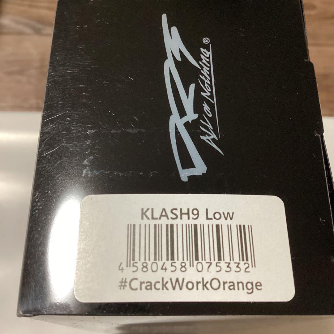 クラッシュ9 Low CrackWorkOrange 新品