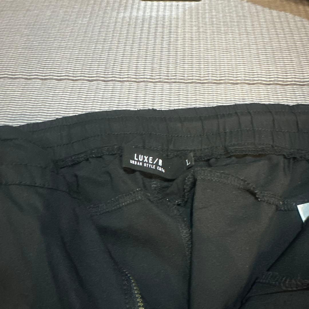 LUXE/R GOLFナイロンプルオーバーセットアップ