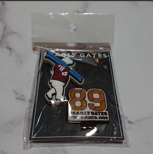 パーリーゲイツ 新品未使用 マーカー & ボールホルダー おまけ 中古 ポーチ
