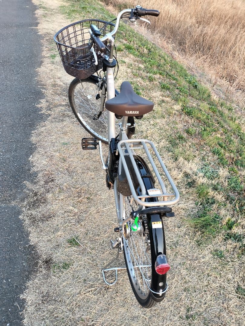 ヤマハ PAS with 電動アシス自転車 ベージュ 26インチ