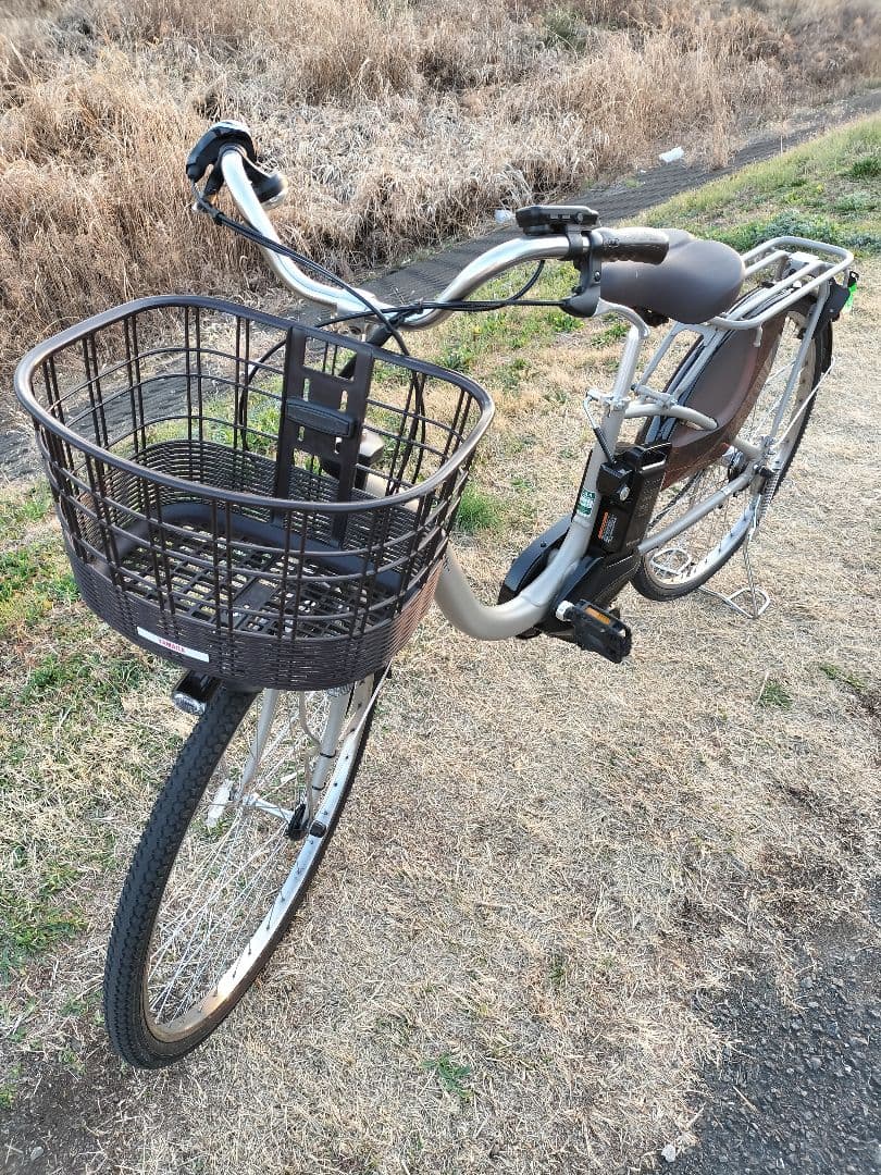 ヤマハ PAS with 電動アシス自転車 ベージュ 26インチ