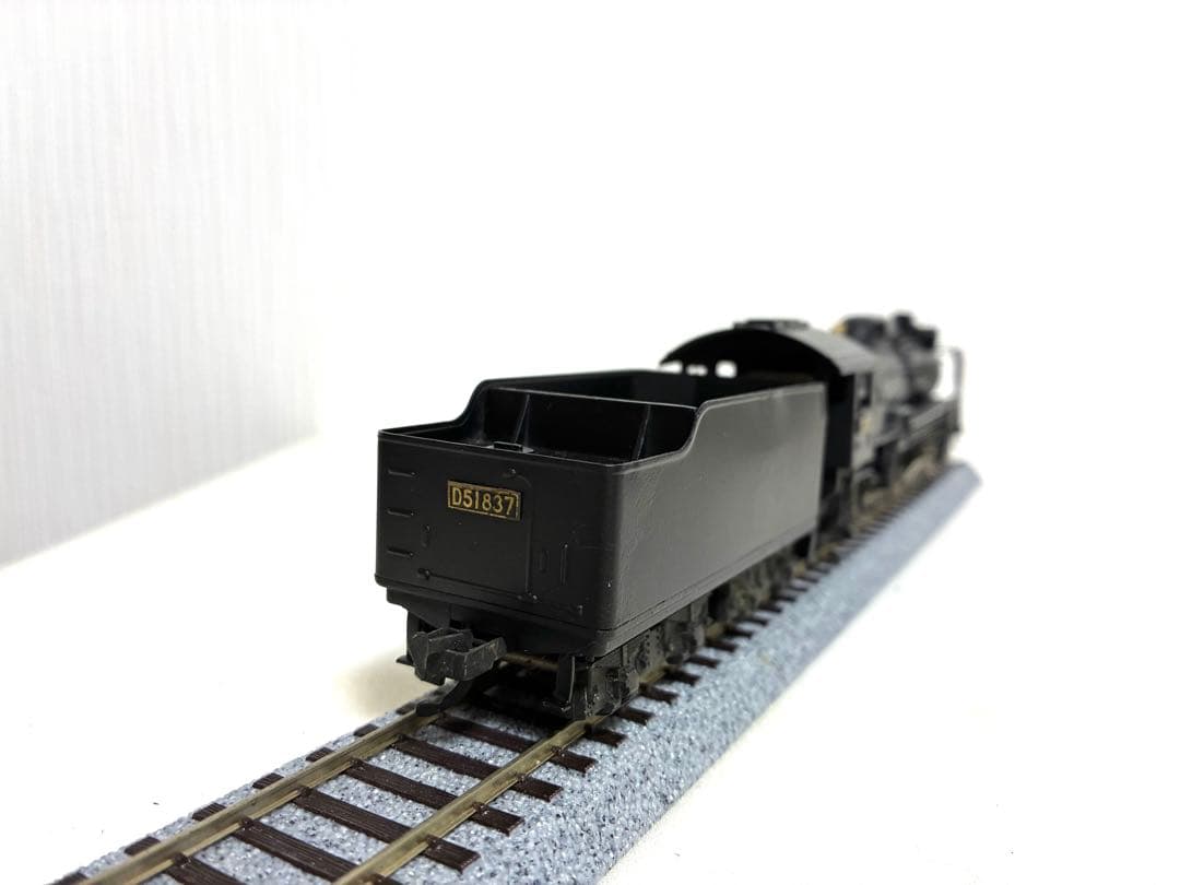 HOゲージ D51 蒸気機関車　天賞堂、ADACHI