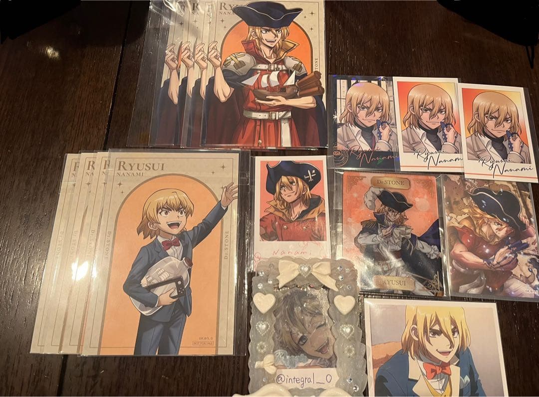 Dr.STONE ジャンプフェスタ ブラックスーツ 龍水 カード まとめ売り