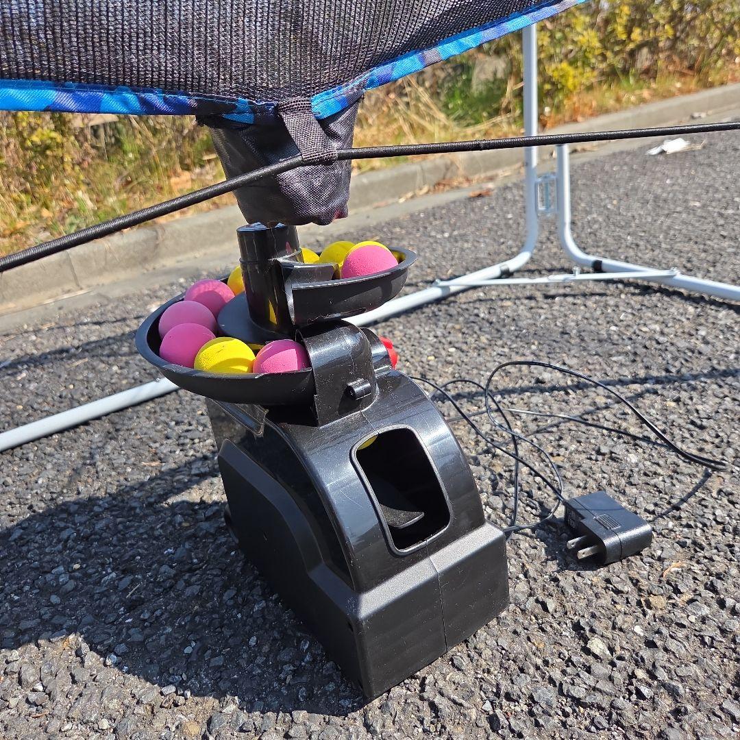 FIELD FORCEミートポイントボールトスマシン、ネット、ACアダプタセット