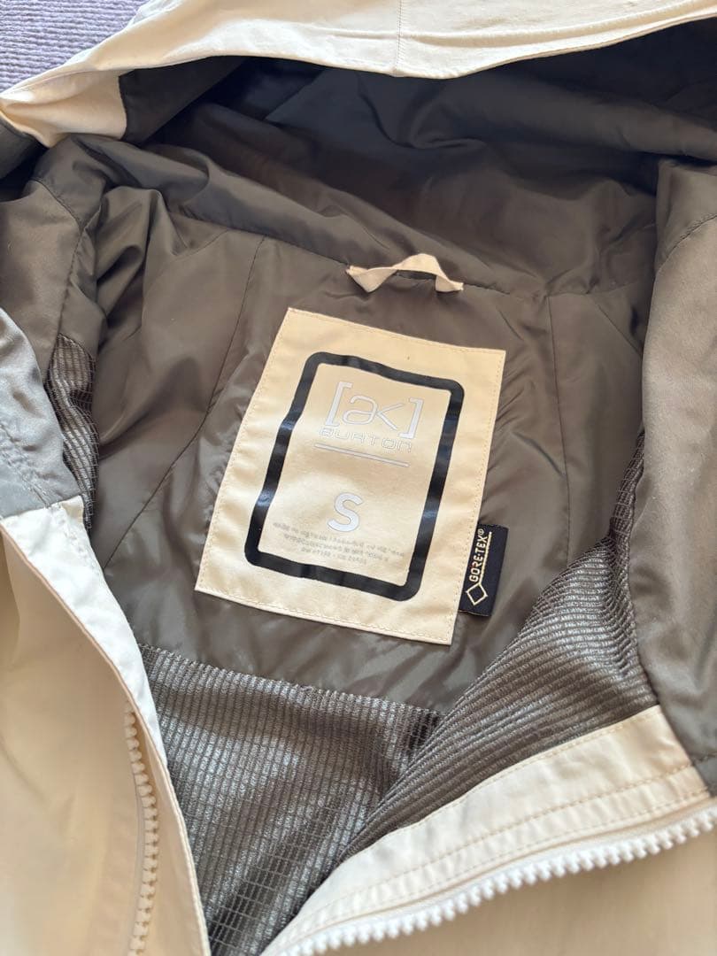 スノーボード burton ak gore-tex velocity anorak