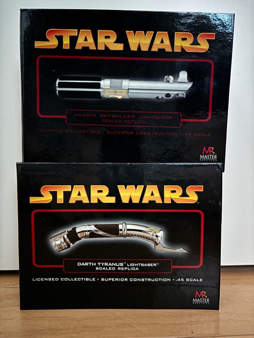 【マスターレプリカ】スター・ウォーズ ミニ・ライトセーバー 2点セット