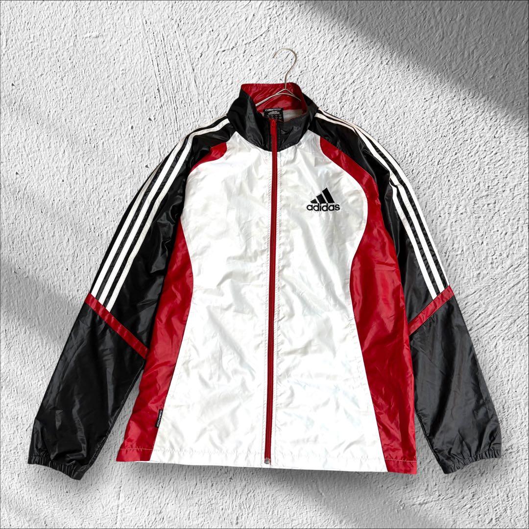 美品★adidas アディダス ウィンドブレーカー 上下セット メンズO XL