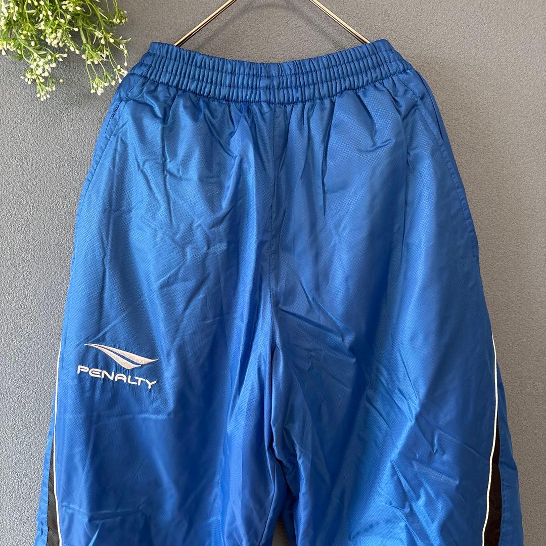 ペナルティ［XL］新品◎存在感◎裾ジップ◎中綿◎あたたか裏地◎トレーニングパンツ