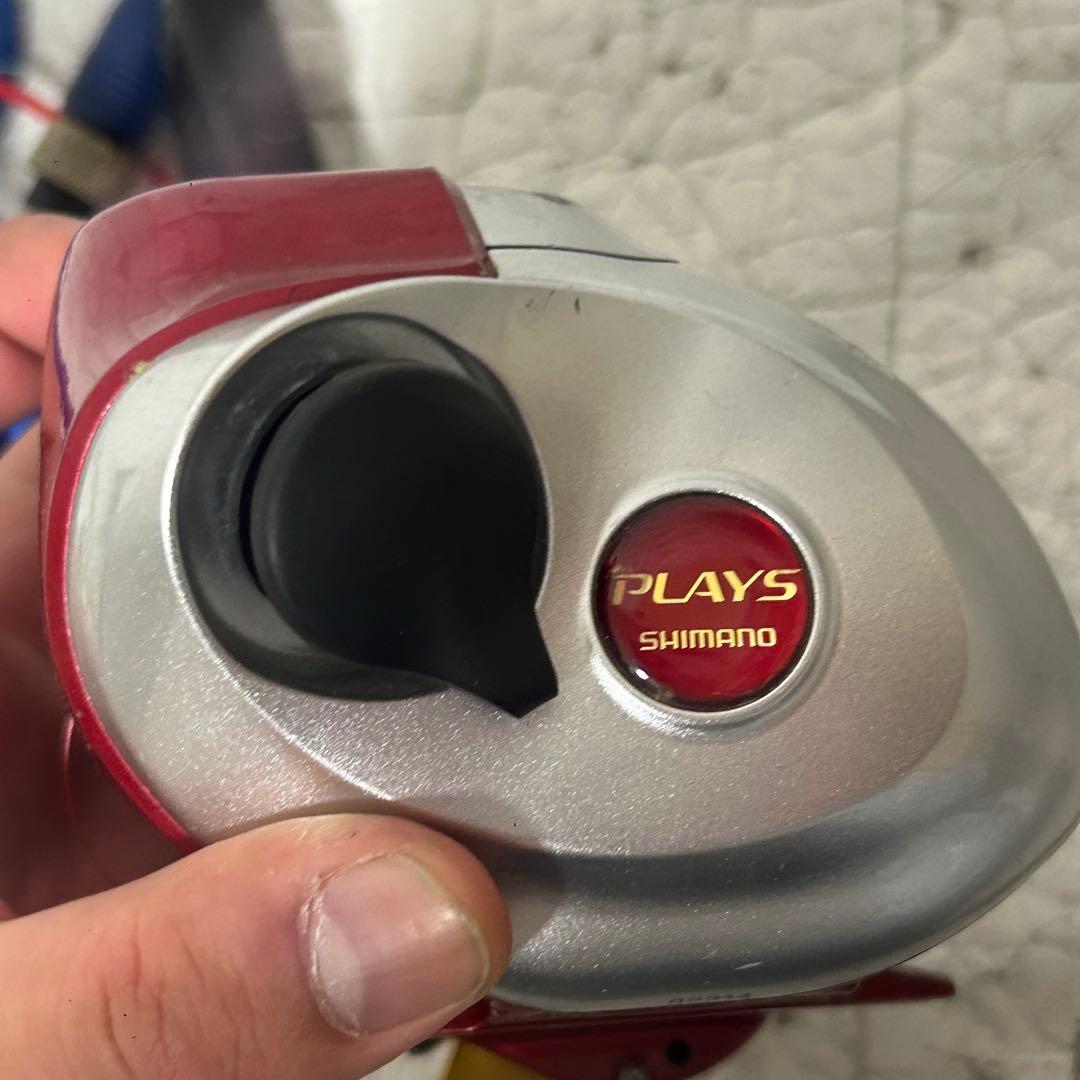 【難あり】 シマノ プレイズ 3000 電動リール コード付き
